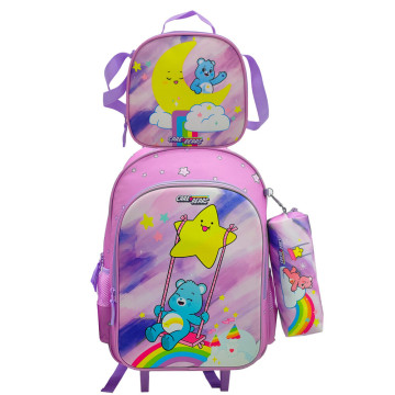 Conjunto de carrinho de compras dos Ursinhos Carinhosos + estojo + lancheira CYP BRANDS - 1