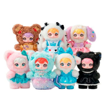 Sunycoco - Série Sweet Rebel Nommi, Pelúcia Surpresa de 20cm em Caixa Cega (Cores Sortidas)  - 1