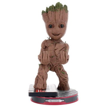 Suporte de 20 cm do Groot sorridente da Cable Guy, Guardiões da Galáxia, Marvel EXQUISITE GAMING - 1