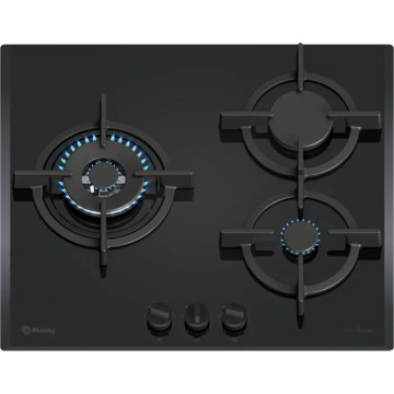 ACIMA BALAY 3ETG663RN 3F 60CM CRIST GÁS NATURAL PRETO BALAY - 1