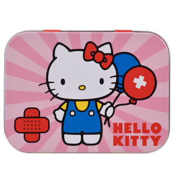 Caixa metálica de curativos da Hello Kitty  - 1