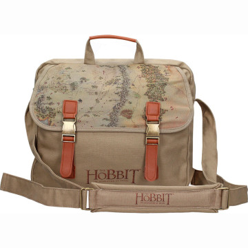Bolsa de ombro em tecido com mapa do Hobbit SD TOYS - 1