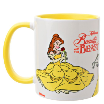 Caneca da Bela, do filme A Bela e a Fera da Disney, 325ml  - 1