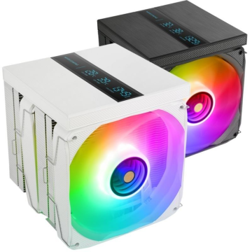 Ventoinha com dissipador de calor Mars Gaming MCPU-LCDPRO/ 12cm/ Branca Mars Gaming - 1