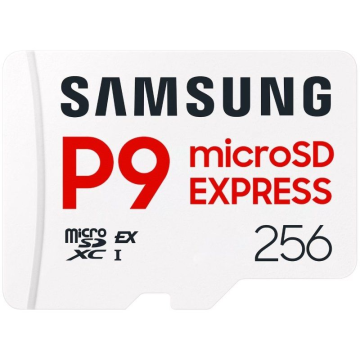 Cartão de memória microSD XC Samsung P9 Express de 256 GB / Classe 10 / 800 MB/s Samsung - 1