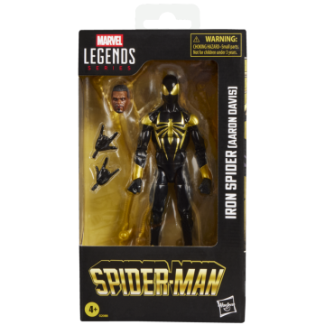Figura do Homem-Aranha de Ferro (Aroon Davis) da Marvel, 15 cm HASBRO - 1