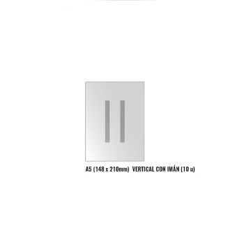 Porta-preços, pacote com 10 unidades (A5 com ímã) 148 x 210 mm VARIOS - 1