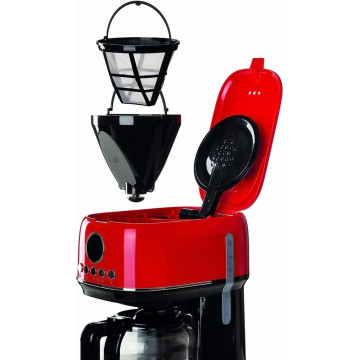 ARIETE - Máq. Café de Filtro Moderna Vermelha 1396/00 ARIETE - 2