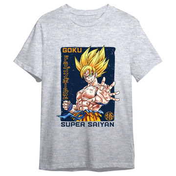 Camiseta adulta Goku Super Saiyan Dragon Ball Z TOEI ANIMATION - 1