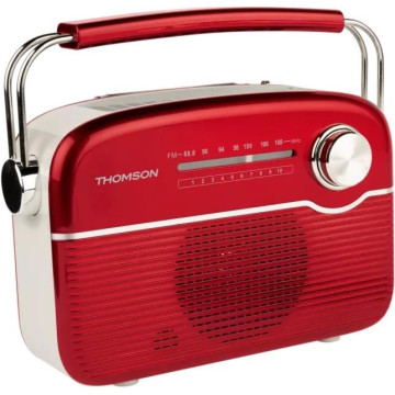 THOMSON - Radio BT Vintage Solar Cinzento RTS450BTR THOMSON - 4