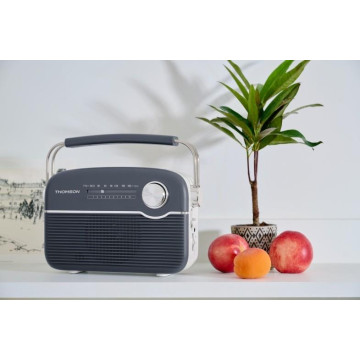 THOMSON - Radio BT Vintage Solar Vermelho RTS450BTG THOMSON - 7