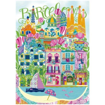 EDUCA - Puzzle 1000 Barcelona 20557  - 2