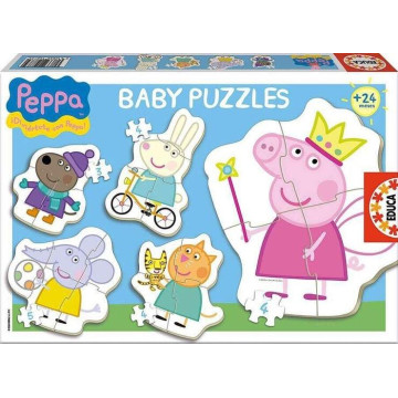 EDUCA - Puzzle Baby Peppa Pig 20318  - 1