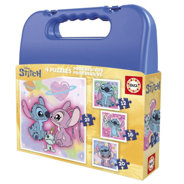 EDUCA - Mala 12-16-20-25 Stitch 20472  - 1