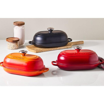 LE CREUSET - Cocotte para Pão Oval Signature 29cm Volcánico 21302290900430 LE CREUSET - 6