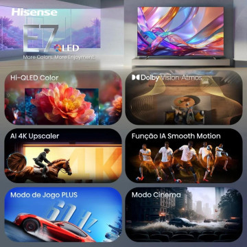 QLED HISENSE - 55E7S HISENSE - 4