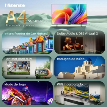 LED HISENSE - 32A4S HISENSE - 4
