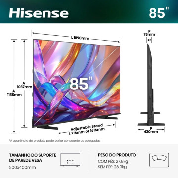 QLED HISENSE - 85E7S HISENSE - 3