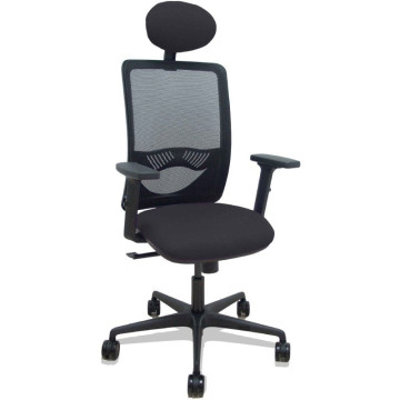 Cadeira de escritório Piqueras y Crespo Zulema 390SM840B840B2DB68R65C/ Preto  - 1