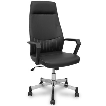 Cadeira de escritório Piqueras y Crespo Opti520 520DBSP840CRRN/ Preta  - 1