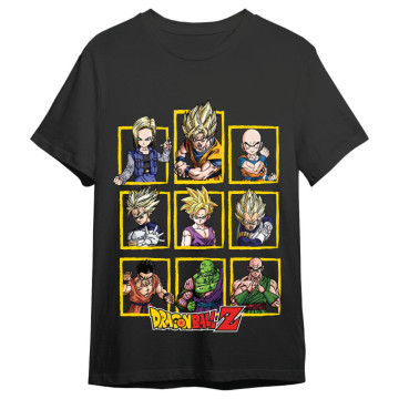 Camiseta com personagens de Dragon Ball Z para adultos TOEI ANIMATION - 1