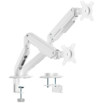 Suporte de mesa com contrapeso Aisens DT32TSR-439 para 2 monitores / Giratório / Inclinável / até 9 kg AISENS - 1