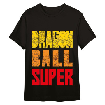 Camiseta adulta com letras de Dragon Ball Z TOEI ANIMATION - 1