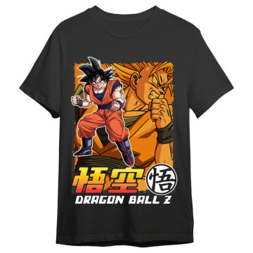 Camiseta adulta do Goku e do Goku Super Saiyajin de Dragon Ball Z TOEI ANIMATION - 1