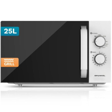 Micro-ondas Grunkel MWG-25GRILL / 850W / Capacidade de 25L / Função Grill / Branco GRUNKEL - 1