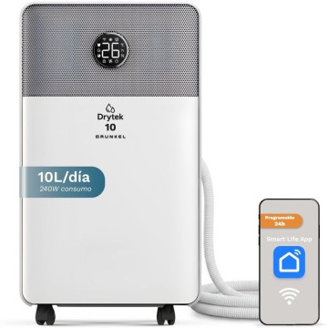 Desumidificador Grunkel DH-10DT com reservatório de 2 litros GRUNKEL - 1
