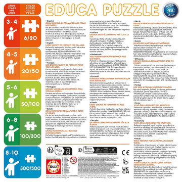 EDUCA - Puzzle 300 Mulheres do Mundo 20476  - 2