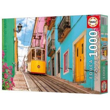 EDUCA - Puzzle1000 Lisboa Colorida 20552  - 1