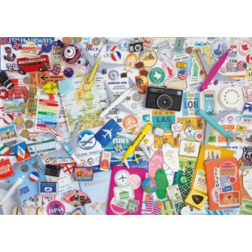 EDUCA - Puzzle 1000 Colagens de Viagem 20560  - 2