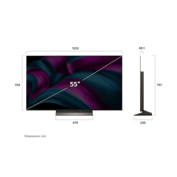 LG - OLED Evo AI SmartTV OLED55C5ELB.AEU Lg | Linha Castanha - 4