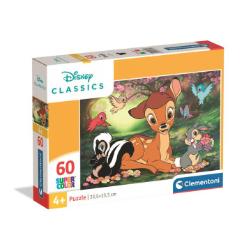Quebra-cabeça Disney Bambi 60 peças CLEMENTONI - 1