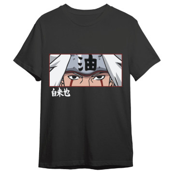 Camiseta adulta com estampa dos olhos de Jiraiya de Naruto Shippuden PIERROT - 1
