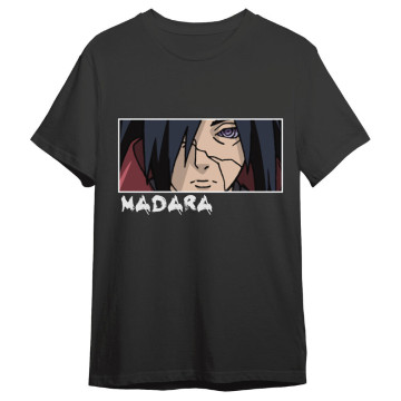 Camiseta adulta com os olhos de Madara de Naruto Shippuden PIERROT - 1