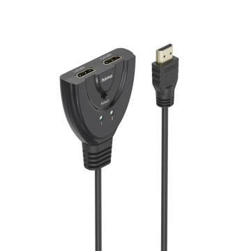 Cabo HAMA 00205323 HDMI 2X1 4K HAMA - 1