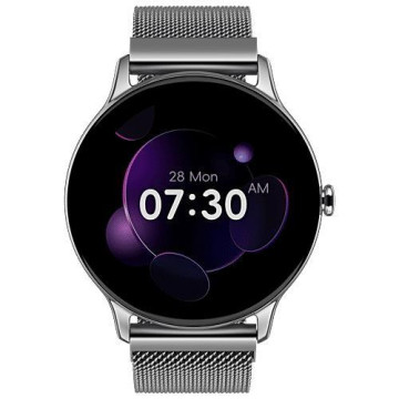 NOISE - Smartwatch Twist Go Silver Link wrb-sw-twistgo-meshmtl-slvr_slvr  - 2