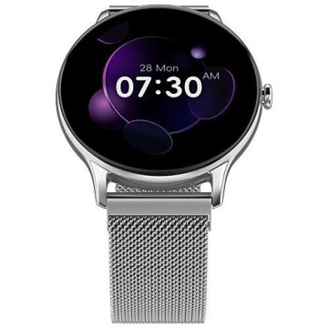 NOISE - Smartwatch Twist Go Silver Link wrb-sw-twistgo-meshmtl-slvr_slvr  - 4