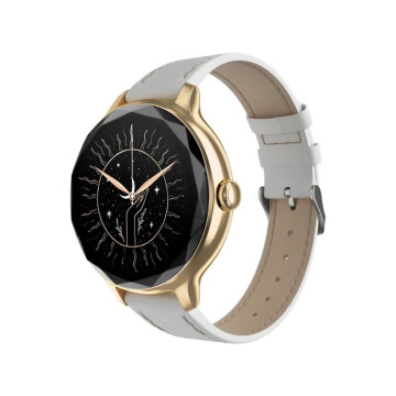 NOISE - Smartwatch Diva Pearl White wrb-sw-diva-lthr-gld_wht  - 1