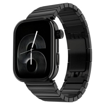 NOISE - Smartwatch Pro 6 MAX AI GPS Chrome Black wrb-sw-cfpro6max-glossymtl-gmtl_blk  - 1