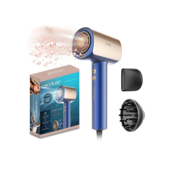 CECOTEC - Secador de Cabelo IoniCare Nano Plasma Blue A01_EU01_101439 Cecotec - 1