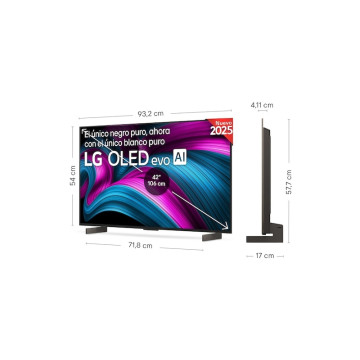 LG - OLED Evo AI SmartTV OLED42C5ELB.AEU Lg | Linha Castanha - 2