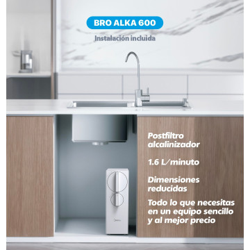FILTRO DE OSMOSE MIDEA BRO600 ALKA INST. INC. OSMOFILTER - 1