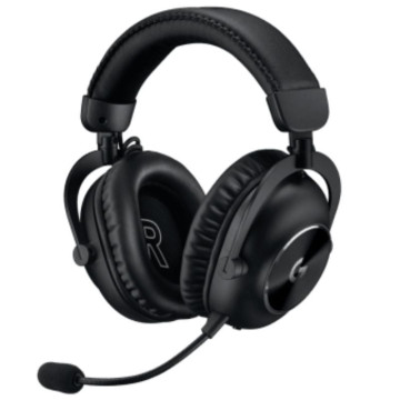 Fone de ouvido gamer sem fio Logitech G Pro X 2 com microfone / Conector de 3,5 mm / USB / Preto LOGITECH - 1