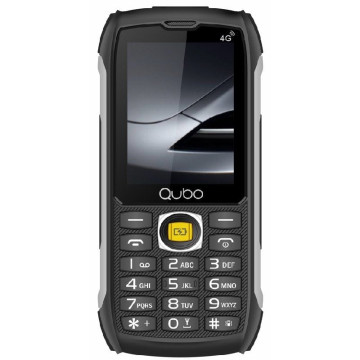 Qubo ST-002 Celular Robusto para Idosos / Preto QUBO - 1