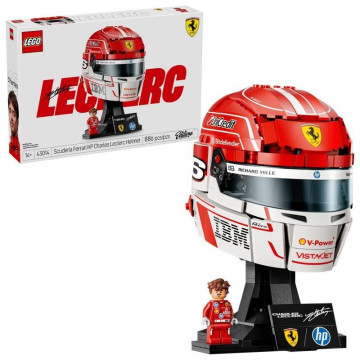 LEGO - Capacete Scuderia Ferrari HP de Charles Leclerc 43014 LEGO - 2