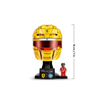 LEGO - Capacete Scuderia Ferrari HP de Lewis Hamilton 43022 LEGO - 4