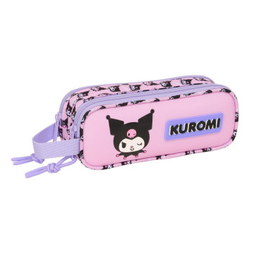 Estojo duplo Kuromi Hello Kitty SAFTA - 1